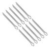 10Pcs Metal Portable Outboard Engine Cotter Pin Set for 9.9 13.5 F9.9 F13.5 MU 1 for MU 2