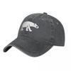Cute Kawaii Polar Bear Baseball Cap Sun Cap Tea Hat Fun Hats Mountaineering Boy Womens