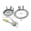 Stainless Steel Male Chastity Device Cock Cage BDSM Chastity Cage Max55mm Cock Ring Chasitty Case 18+ caged men Sex Toys.