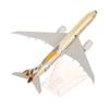 16Cm Boeing Etihad 787 Alloy Airplane Plane Model Toy Diecast Airplane Model For Gift Collection Kids Desk Accessorie