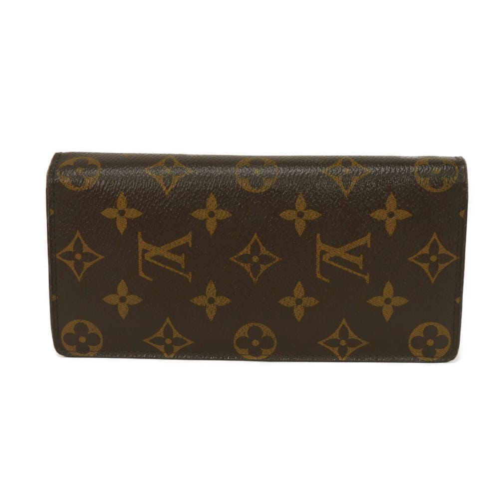 Used 12564 Portefeiulle Braza M66540 7940 New LV Logo Flower Brown Bifold Monogram Armagnac Men's from Japan AUTHENTIC