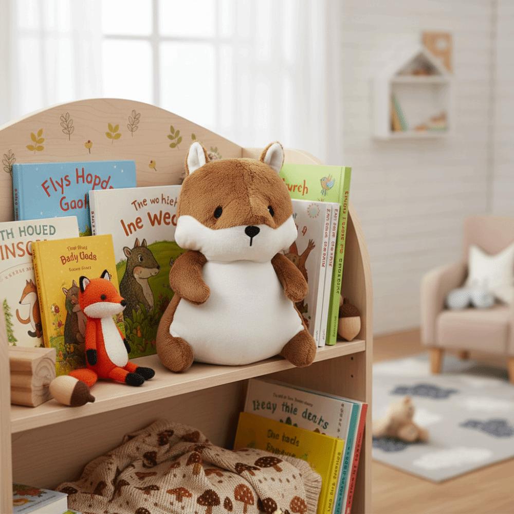 Realistic Squirrel Plush Toy Animal Squirrel Stuffed Toy Lovely Squirrel Plush Doll Girls