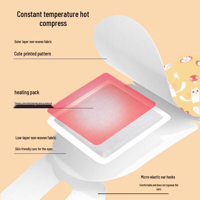 Hezheng Self-Heating Steam Eye Mask CN Plug (adapter Included)