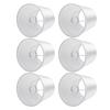6PCS Clip On Wall Light Chandelier Fabric Lampshade Modern Light Fixture  Home Decoration
