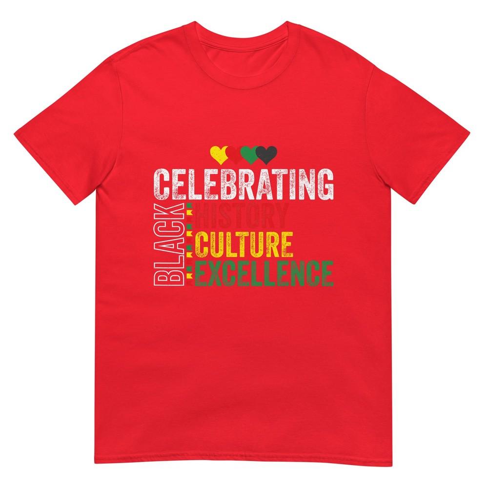 Celebrating Black History Month Afro African Unisex Unisex Kids Tshirt S