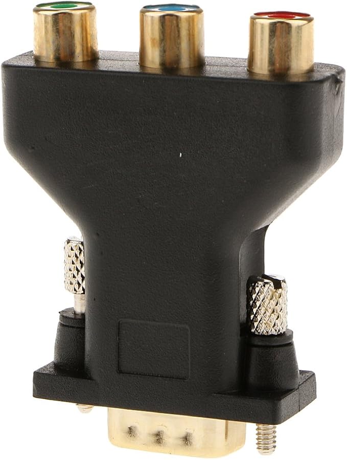 

3 VGA To VGA Male Adapter Converter Suitable For Various Occasions Excellent Corrosion Resistance Compact And Easy To Carry Male Female Video 3