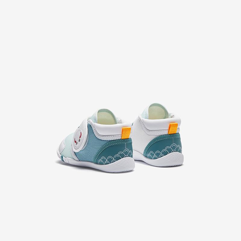 Anta Kids Fabric Synthetic Leather Trendy Fashion Skin-Friendly Comfortable Versatile Color Block Anti-Kick Breathable Low-Top Walking Shoes 312530033