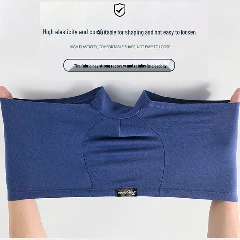 Pánské boxerky z čisté bavlny - Prodyšné, pas plus size, ideální pro teenagery a dospělé.