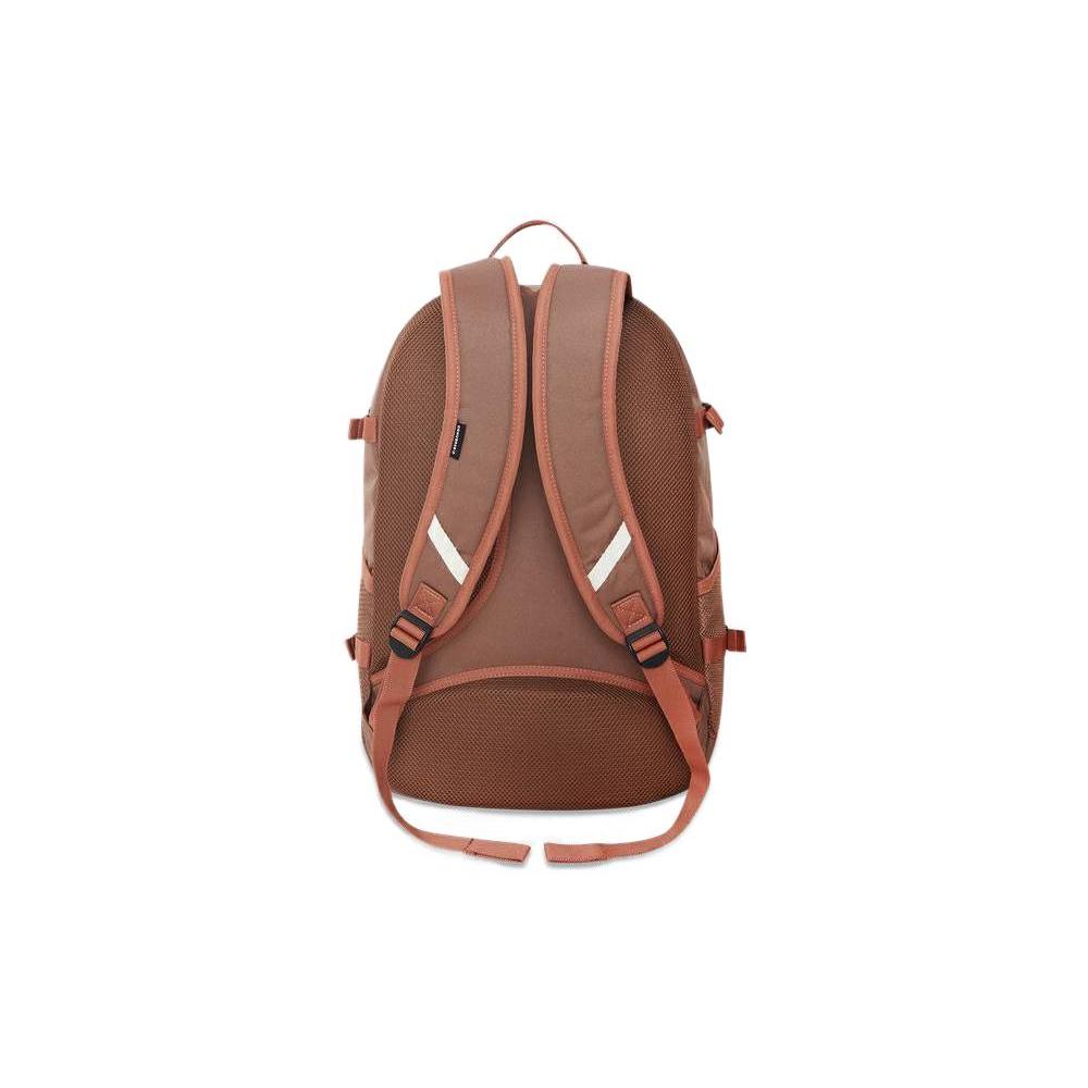 New Converse Straight Edge Polyester Backpack Regular Unisex Brown 10023003-A03