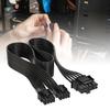 16PIN (12+4) Graphics Card Power Adapter Two 8pin Directly Connection 16AWG Thickened Wire For Stable Current Supply