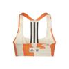Adidas Thebe Magugu Training Classic Three Stripes Fixed Strap Sports Bra Women Underwear Orange HN7865