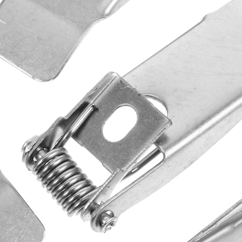 10 Pcs Spring Clip Ceiling Lighting Panel Shell Spring Latch Lighting Accessory Securing Clamps Lamp Retention Clip Downlight