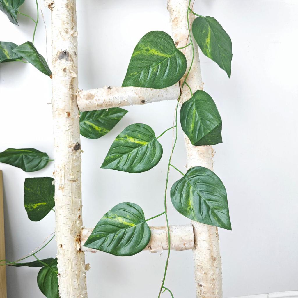 10/5/2m Fake Green Leaf Ivy Vine with LED Lights Home Bedroom Decor Wedding Glowing Artifical Plant Garland Home Decor