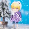 Cloth Doll Clothes Accessories 1/12bjd Hat Doll Knitted Hat Animal Ear Caps Cartoon Knitted Hats
