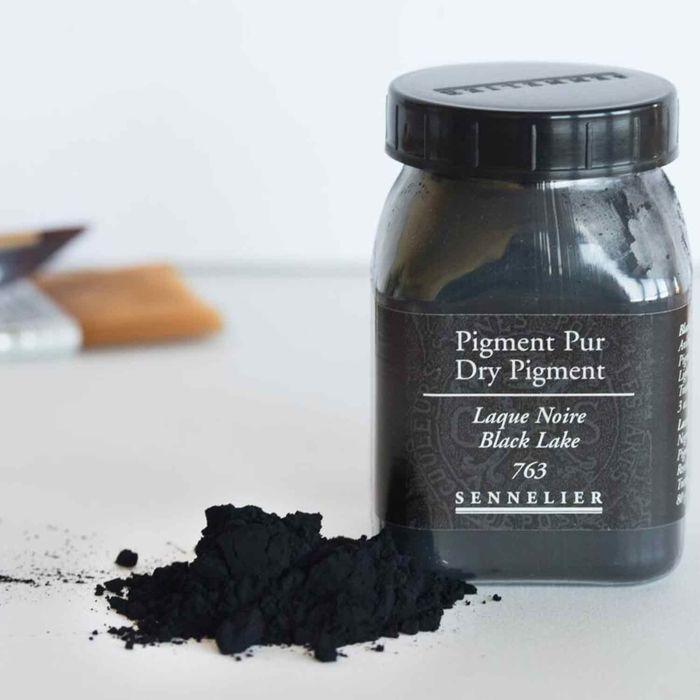 Pigment for Painting Creation - 80 G Pot - Black Lacquer