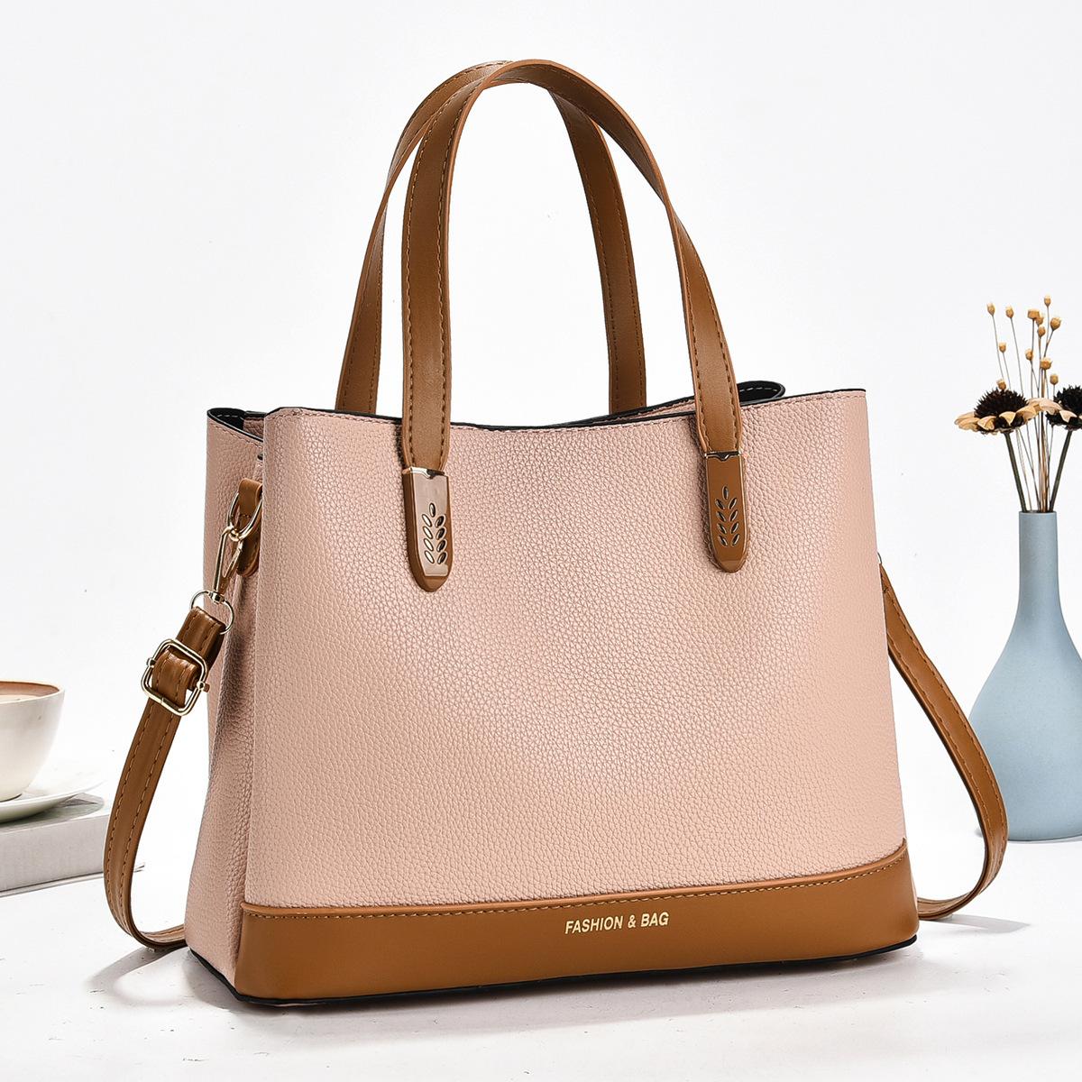

Fashionable Women s Shoulder Bag Hot Sale of The Season New Style Versatile Handbag PU Leather Large Capacity Female Tote Sac 30x14x23cm