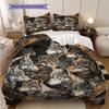 Wolf Pattern Bedding Quilt Set Quilt Cover Pillowcase Home Decoration Birthday Gift (1 * duvet cover + 2 * pillowcase, without core)
