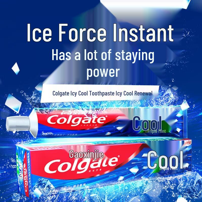 Colgate Triple Mint Ice Fresh Toothpaste