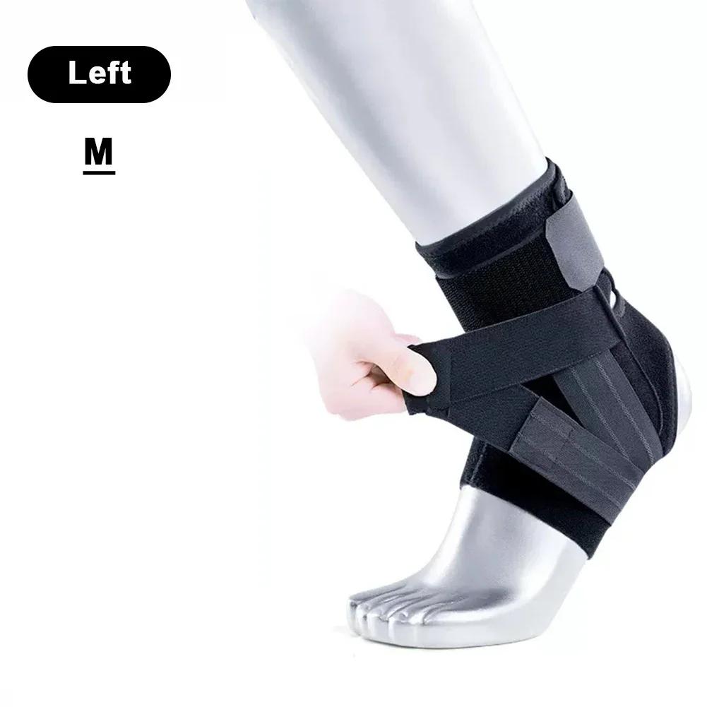 Adjustable Sports Ankle Brace for Women Men Compression Ankle Wrap Support Soft Elastic Breathable Brace Protector Ankle Guard