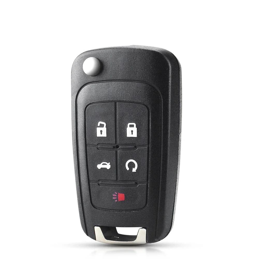 S Flip Folding Remote Car Key Shell For Chevrolet Cruze Epica Lova Camaro Impala For Opel Fob Hu100 Replacement Case
