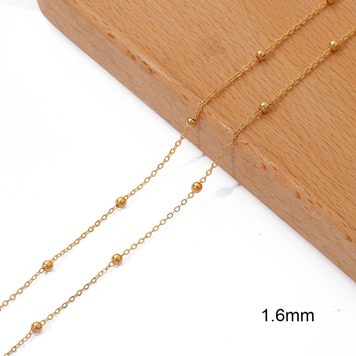 

1-метровые О-образные звенья цепи, объемные браслеты, ожерелья, цепи, принадлежности для рукоделия