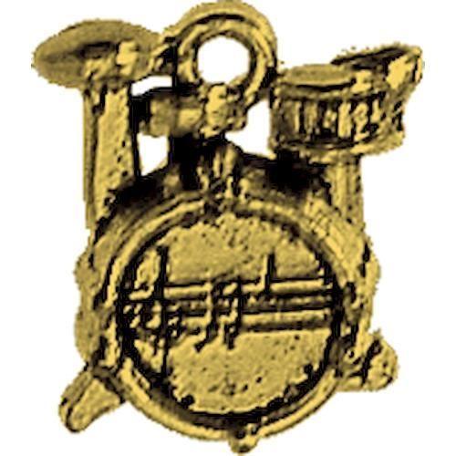 Breloque métal - Batterie - Bronze - MegaCrea