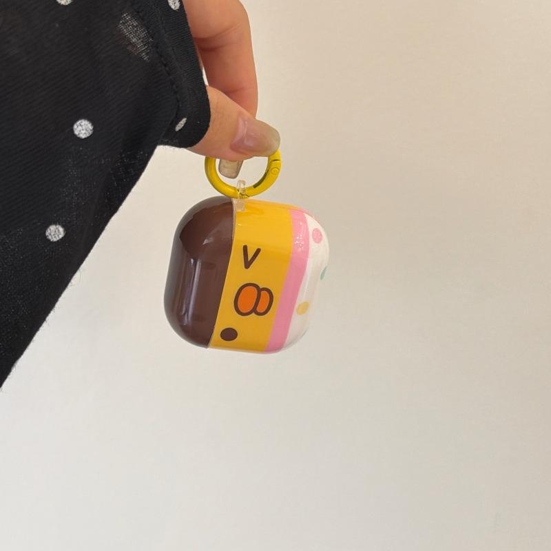 Yellow wink chick applies to Apple AirPods 1st generation protective case Pro1 Bluetooth headset case pro1 generation wireless