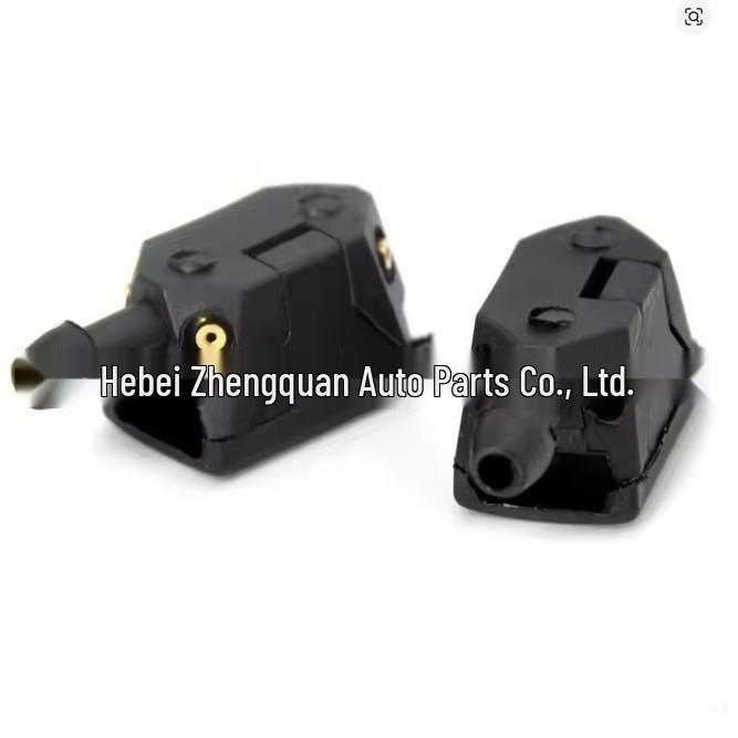 Universal Four-Way Adjustable Windshield Washer Nozzle for 8mm/9mm Wiper Arms