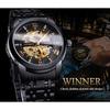 Ceas mecanic automat T-Winner la modă pentru bărbați