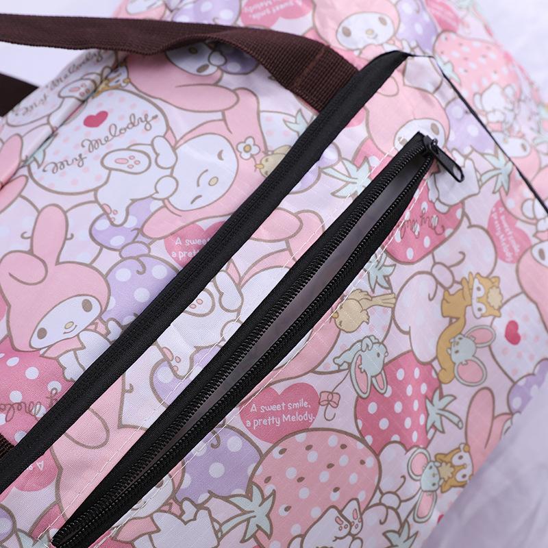 Cartoon Travel Bag Large Capacity Folding Luggage Travel Handbag Luggage Bag Nylon Waterproof Storage Bag Travel Bag