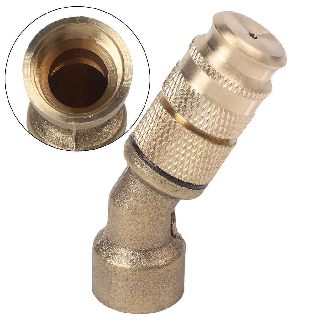 Agricultural Sprayer Adjustable Copper Nozzle High Pressure Atomizing