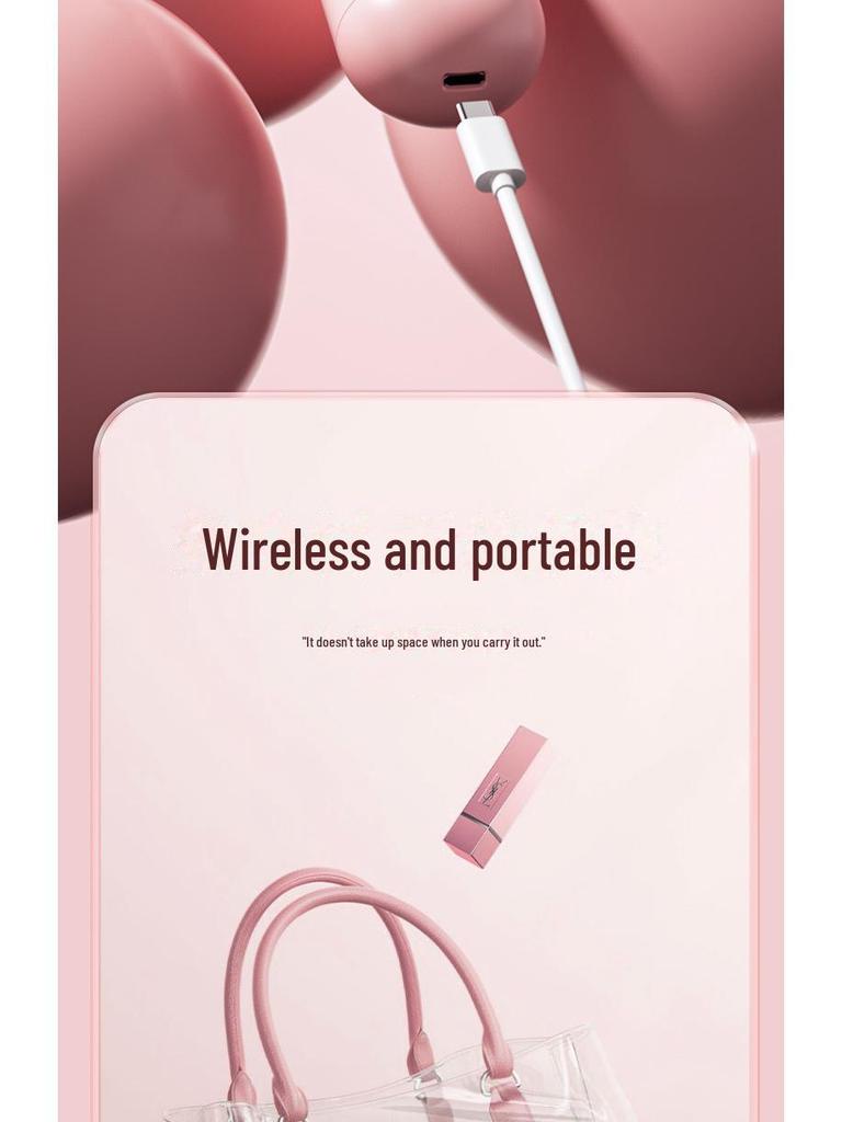 Portable USB Rechargeable Mini Wireless Hair Straightener