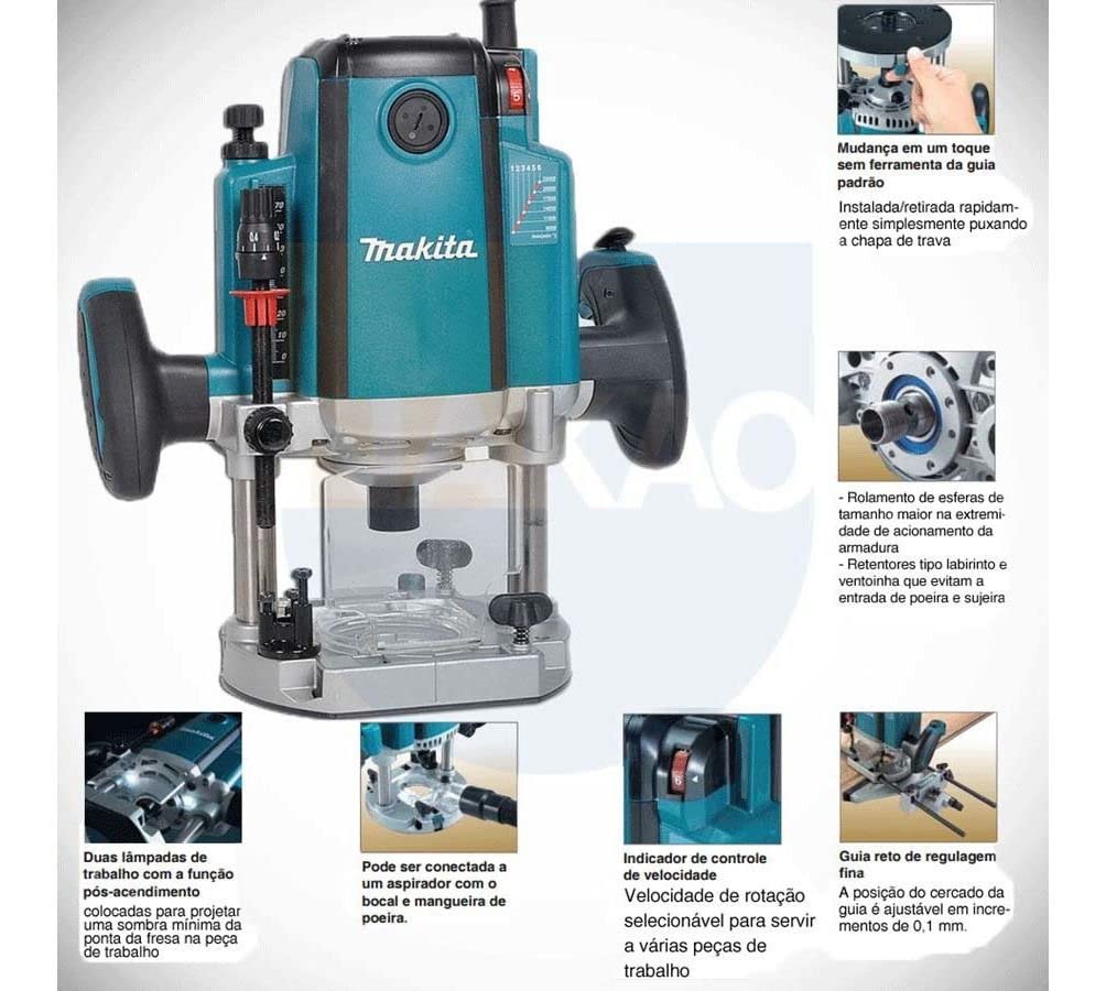 Makita Electronic Router RP2301FC
