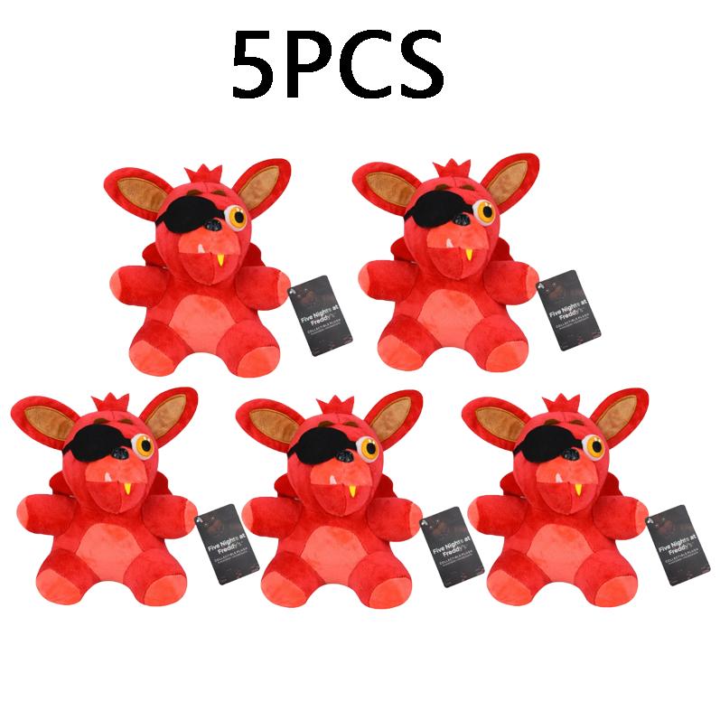 Five Night At Freddy Fnaf Cute Plush Toys Doll Bonnie Bear Foxy Cartoon Stuffed Dolls Freddy Toys For Children Fans Gifts