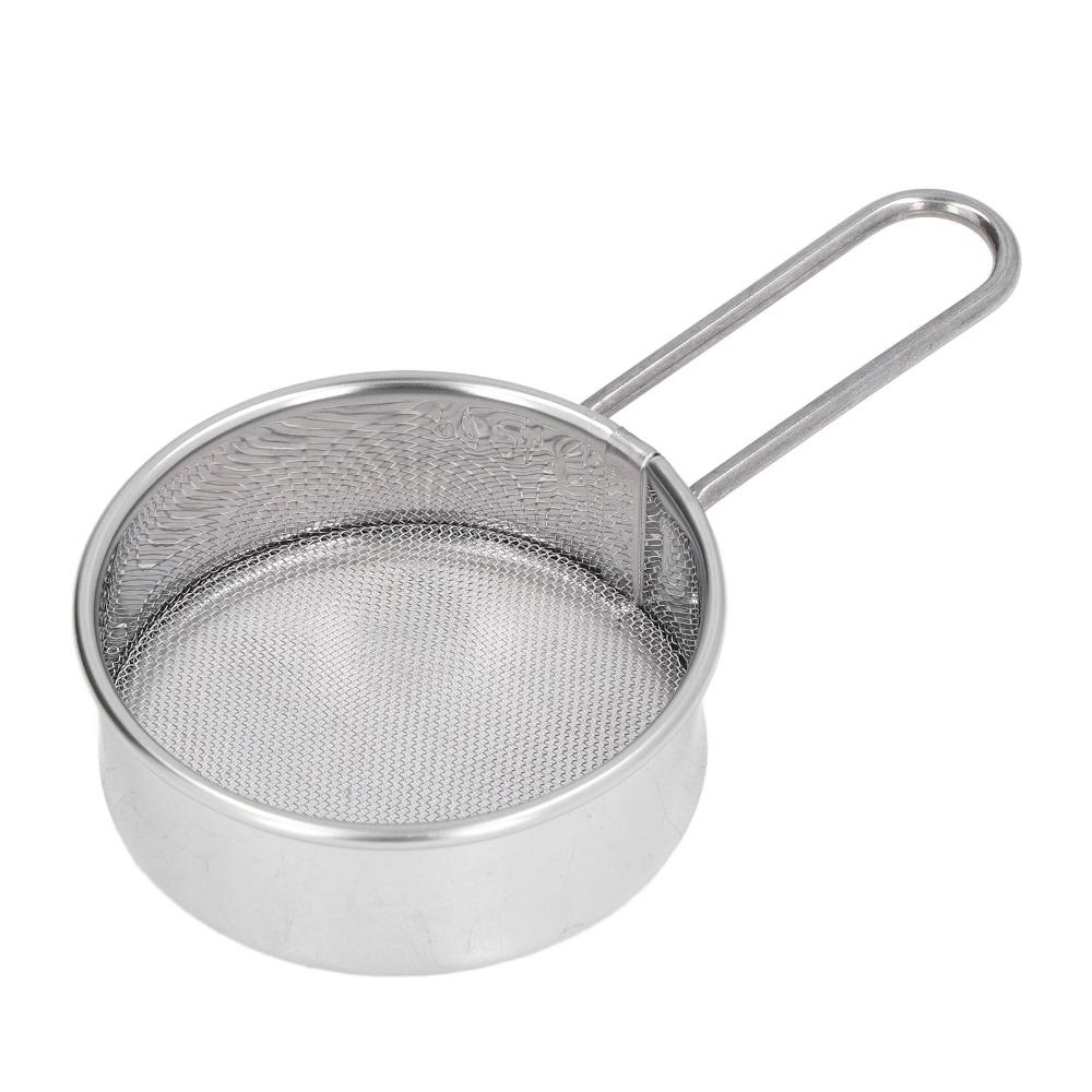 40 Mesh Round Flour Sieve Fine Mesh Mini Flour Sifter Professional Fine Mesh Sieve Home Bakeries