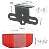 Quickly Attach Reflective Panel Suit Cycling Bicycles Rear Reflectors Light for Various Bike Types