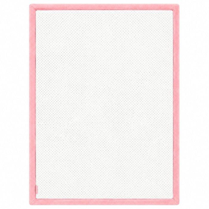 Tapis Enfant GINGER HOME LOLLA, Mousse Mémoire 150x200x3,5 cm, Doux, Imperméable, Antidérapant, Rose