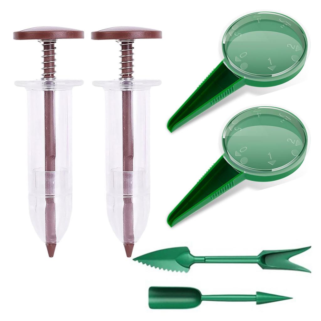 Mini-Samenstreuer-Set, manueller Samenspender, Hand-Samensämaschine für winzige Samen, Gartenumpflanzung, Pflanzung