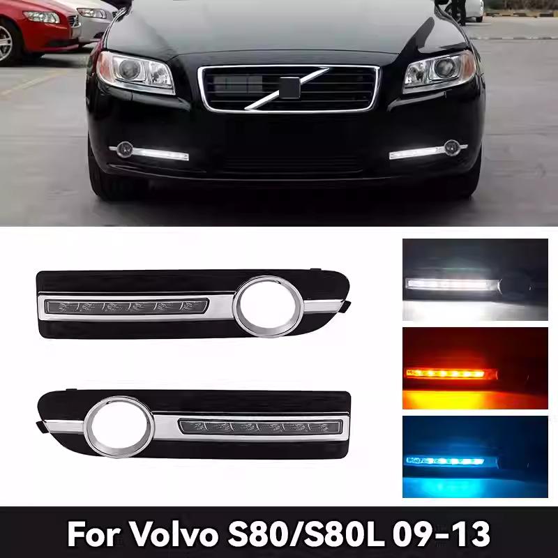 Дневные ходовые огни Volvo S80 09-13