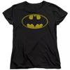 Batman "Washed Bat Logo" Women's T-Shirt