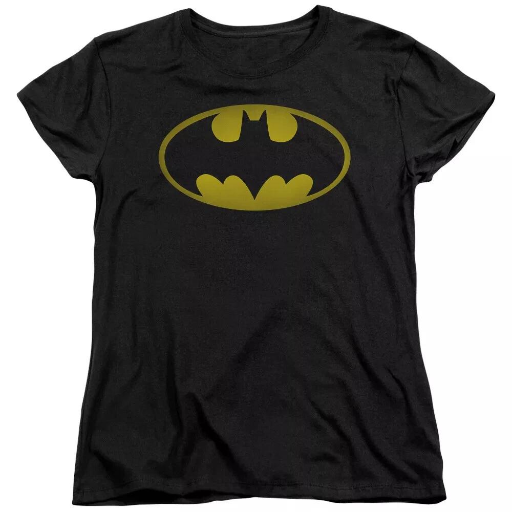 Batman  Washed Bat Logo  Women s T-Shirt 2XL