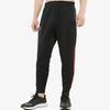 Adidas Mid-Waist Striped Casual Knit Sports Pants Men Bottoms Black FH7731