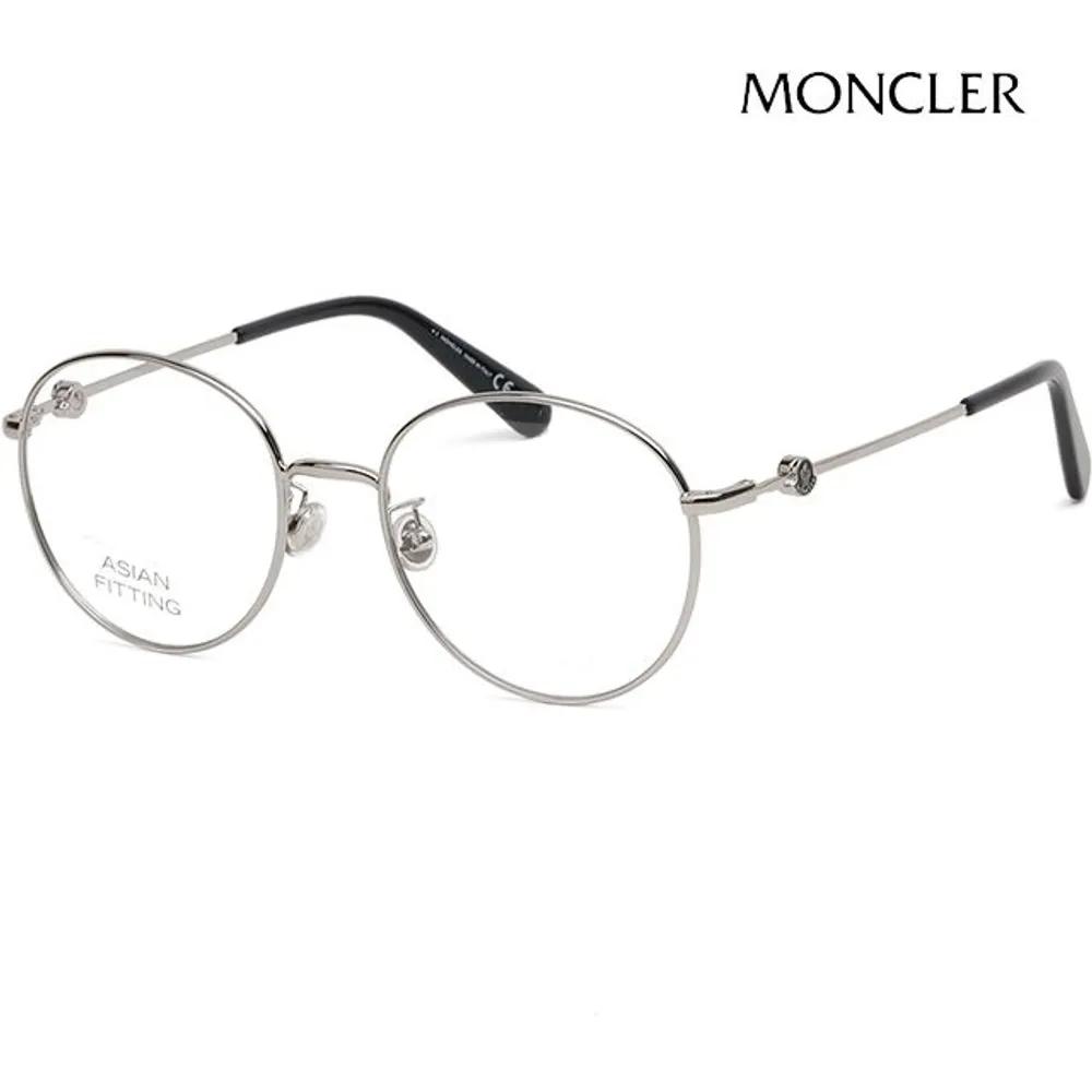 

Moncler Eyeglass Frames ML5138D 016 Silver Frames