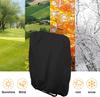 2 szt. Składany pokrowiec na krzesło Wodoodporny Pokrowiec na leżak ogrodowy Pokrowiec na krzesło rozkładane na patio Pokrowiec na meble ogrodowe z torbą do przechowywania