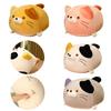 137236in Cat Plush Doll Pillow Soft Stuffed Animal Hug Toy Kids Gift Decorate