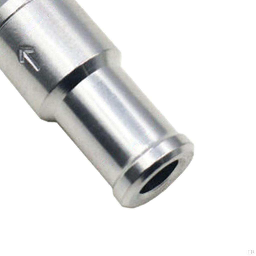 6-12mm Inline Non-return Check Valve Auminium Fuel Water Gas Air Vacuum