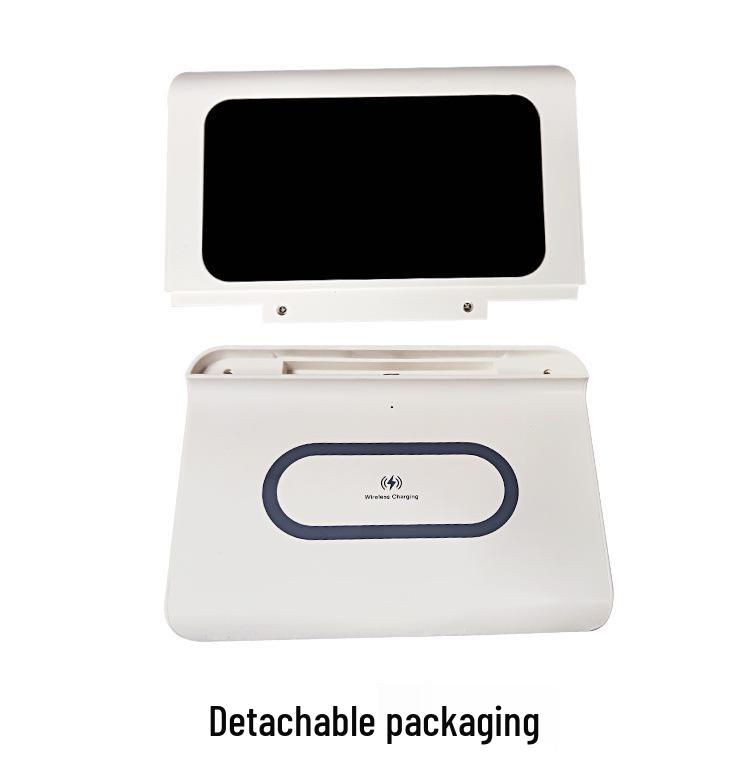 

Многофункциональный настольный будильник и беспроводное зарядное устройство: Устройство «три в одном»