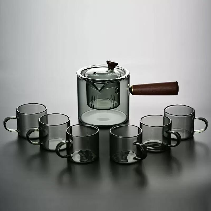 Shangqi High Borosilicate Heat-Resistant Glass Teapot