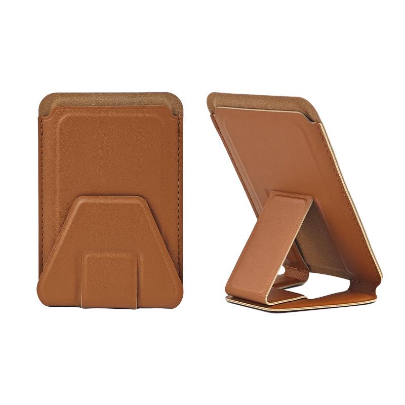Portable Adhesive Card Holder & Phone Stand with Card Slot for Hands-Free Viewing