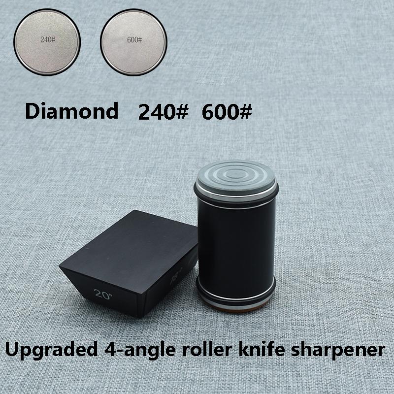 Rolling Knife Sharpener Kitchen Magnetic Roller Professional System Tool  Whetstone Upgraded 4-angle Roller Knife Sharpener Hot